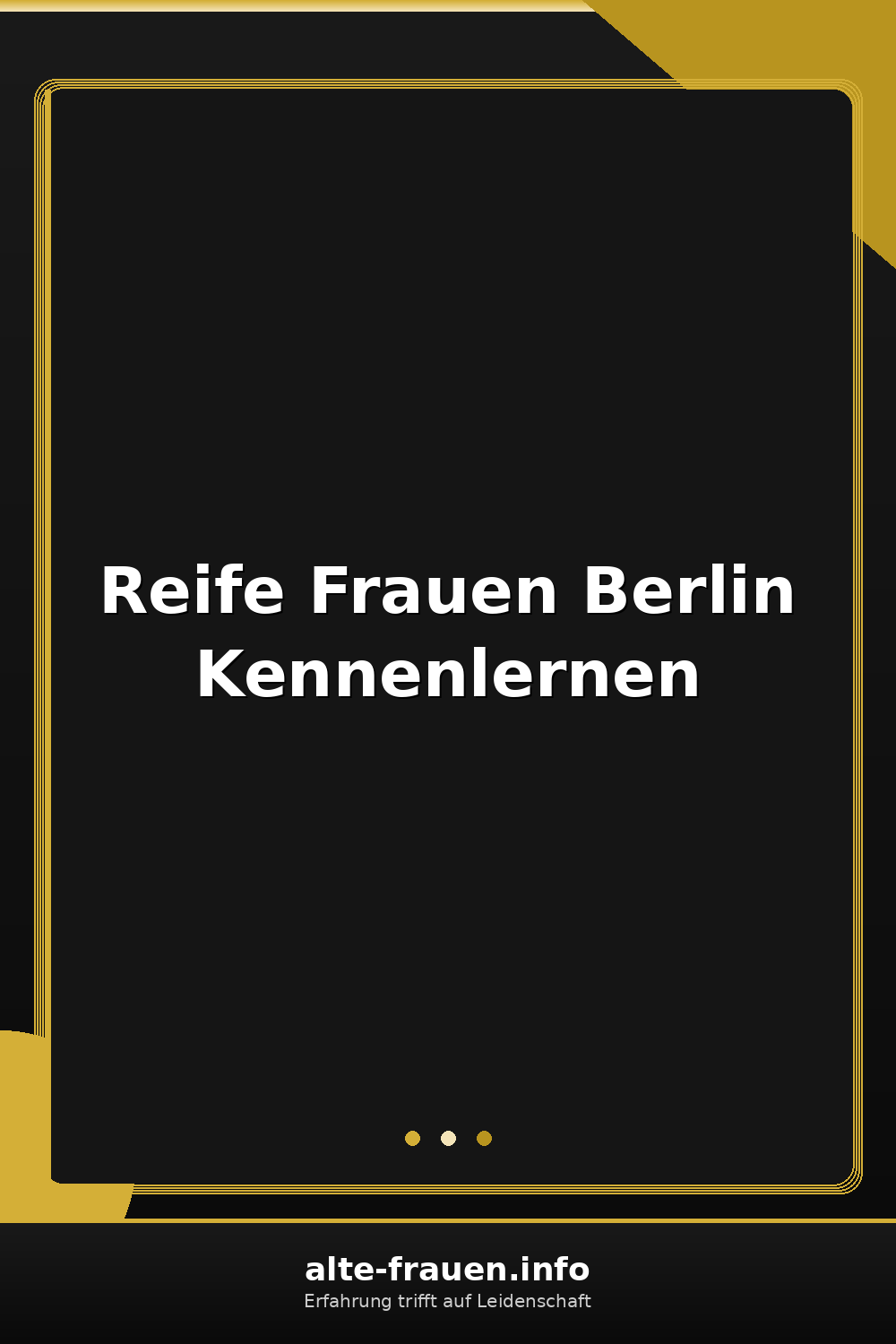 Berliner Skyline Bar mit erfolgreicher reifer Frau